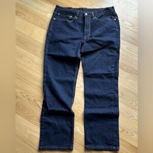 Levi’s 514 34x32 Straight Fit Dark Wash Denim Jeans